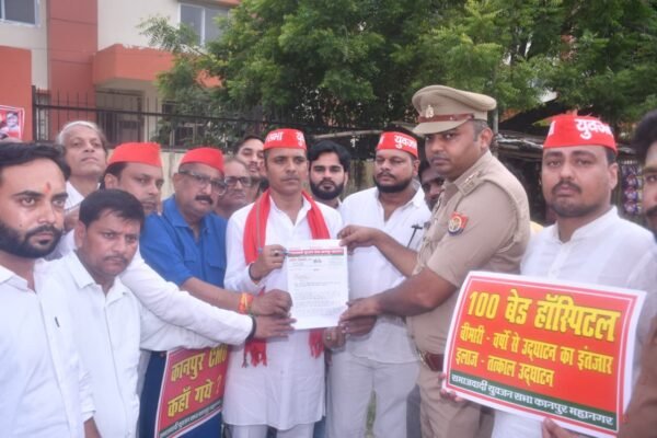 स्वास्थ्य मंत्री के कानपुर आगमन पर विरोध की चेतावनी, अर्पित त्रिवेदी जनस्वराज समाचार सुरेंद्र सोनी